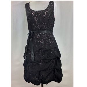 NWT Kohl’s Black lace Teens/juniors party dress /7